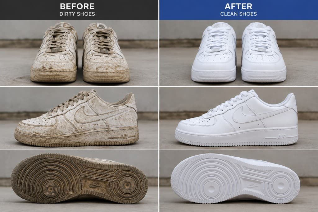 Sneakers cleaning